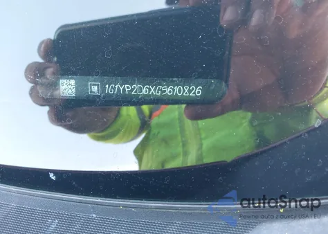 2016 Chevrolet Corvette Z06 из США, поврежденный, VIN 1G1YP2D6XG5610826